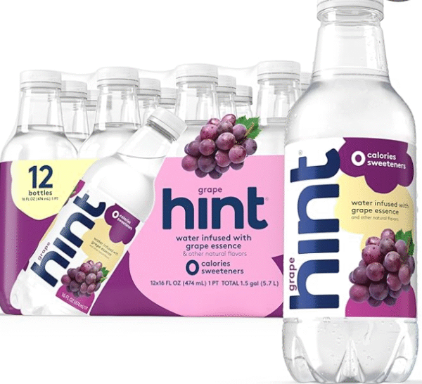 Hint Water Grape - 12 Pack 16oz