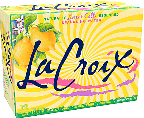 LaCroix 12 Pack Limecello