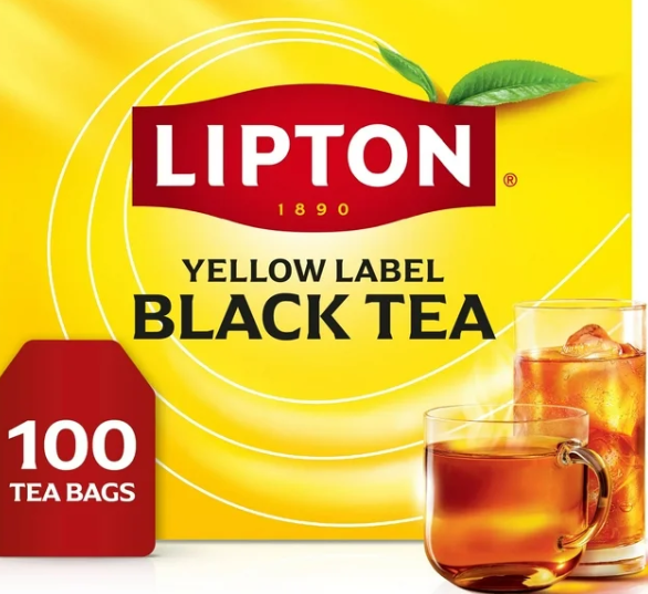Lipton Black Tea Bags 100 Count