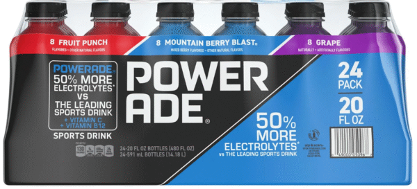Powerade variety 24 pack
