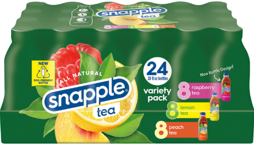 Snapple Variety Tea 24 Pack 20oz